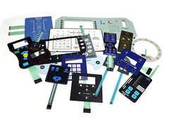 مفتاح غشاء قبة LED ، لوحة مفاتيح غشاء مقاوم للماء مع حماية ESD